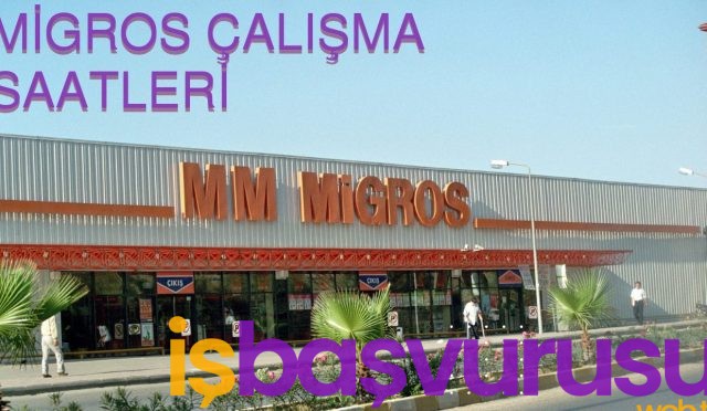 Migros Çalışma Saatleri 2025