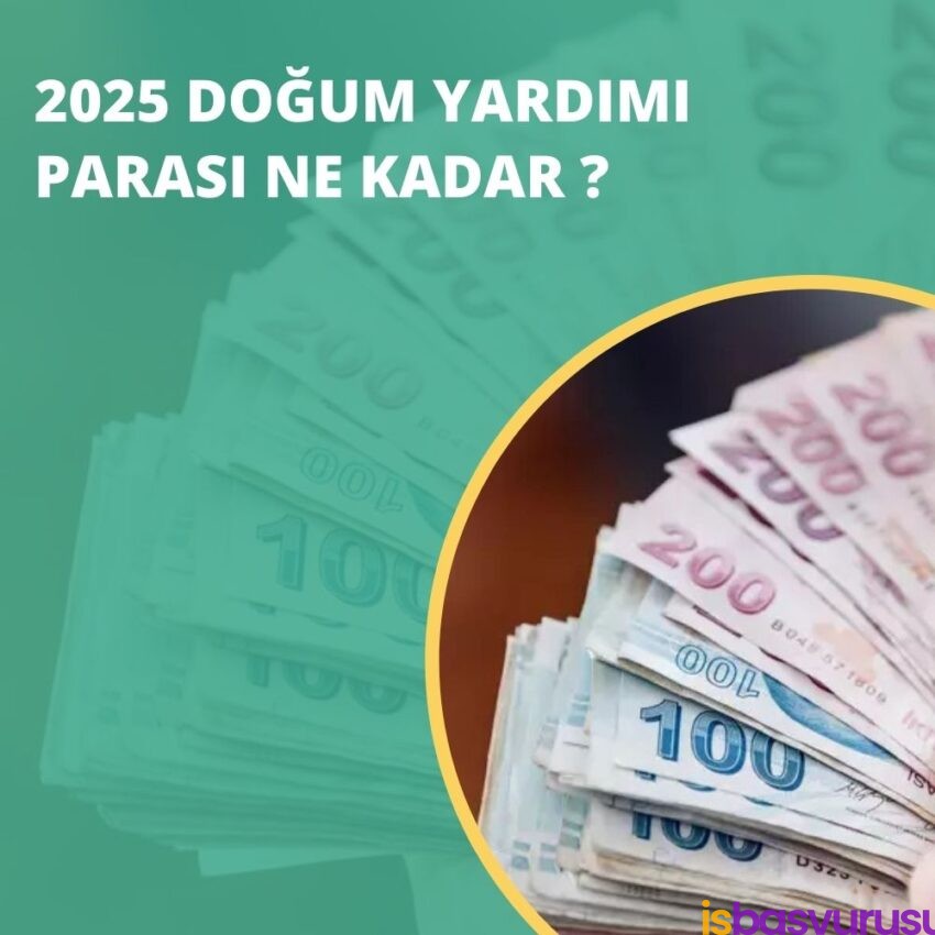 2025 yılı doğum yardımı ne kadar oldu? Başvuru Nasıl yapılır?