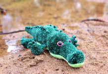 Crochet Crocodile Free Amigurumi Pattern